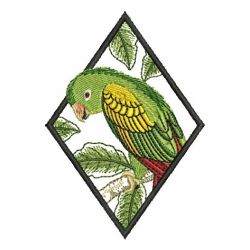 Parrots 2 10 machine embroidery designs