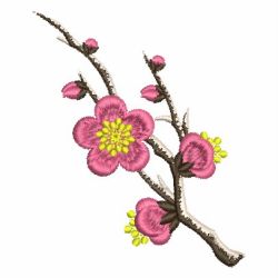 Plum Blossom 02 machine embroidery designs