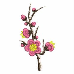 Plum Blossom 04 machine embroidery designs