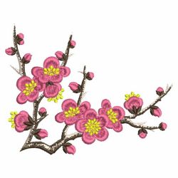 Plum Blossom 08 machine embroidery designs