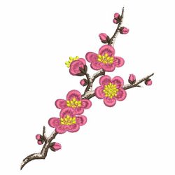 Plum Blossom 10 machine embroidery designs