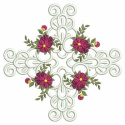 Flower Beauties 2 03(Sm) machine embroidery designs