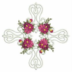 Flower Beauties 2 09(Sm) machine embroidery designs