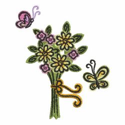 Heirloom Flutterby 03 machine embroidery designs