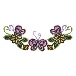 Heirloom Flutterby 11 machine embroidery designs