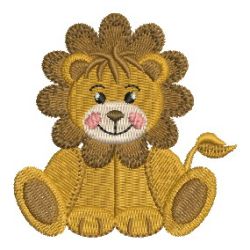 Baby Lion 03 machine embroidery designs