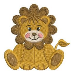 Baby Lion 03 machine embroidery designs