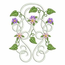 Spring Leaves 06 machine embroidery designs