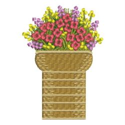 Baskets Of Blooms 10