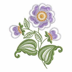 Jacobean Floral 11 machine embroidery designs