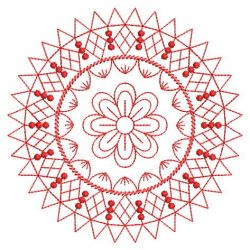 Candlewick Redwork Quilt 2 02(Sm) machine embroidery designs