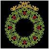 Satin Christmas Ornaments 12(Sm)