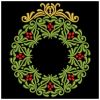 Satin Christmas Ornaments 12(Sm)