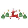 Christmas Reindeer Borders 01(Md)