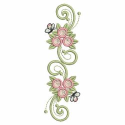 Bullion Roses 08(Lg) machine embroidery designs