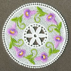 FSL Floral Coasters 3 machine embroidery designs