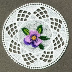 FSL Floral Coasters 3 08 machine embroidery designs