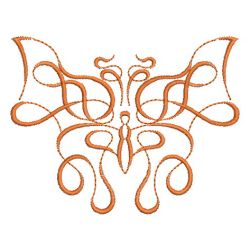 Abstract Butterfly 05(Md) machine embroidery designs