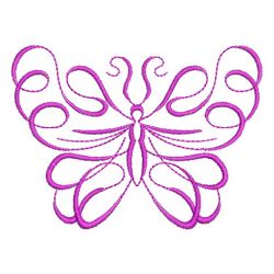 Abstract Butterfly 07(Md) machine embroidery designs