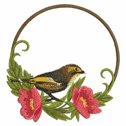Birds And Blooms 04 machine embroidery designs