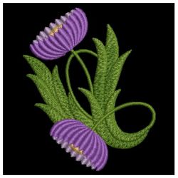 Art Nouveau Flowers 04 machine embroidery designs