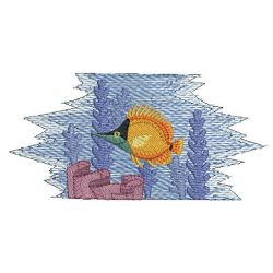 Aquarium Fish(Md) machine embroidery designs