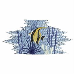 Aquarium Fish 02(Lg) machine embroidery designs