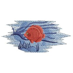 Aquarium Fish 03(Md) machine embroidery designs