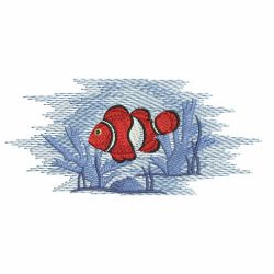 Aquarium Fish 05(Lg) machine embroidery designs