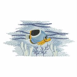 Aquarium Fish 08(Lg) machine embroidery designs