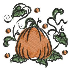 Pumpkins 04 machine embroidery designs