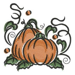 Pumpkins 05 machine embroidery designs