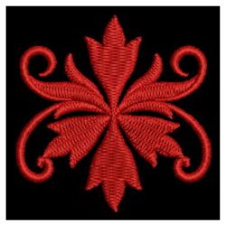 Damask Accent 03 machine embroidery designs