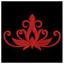 Damask Accent 04 machine embroidery designs