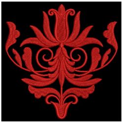 Damask Accent 13 machine embroidery designs