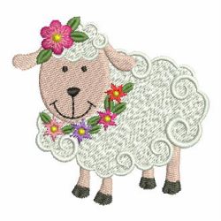 Cute Lamb 03 machine embroidery designs