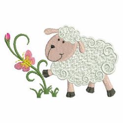 Cute Lamb 04 machine embroidery designs