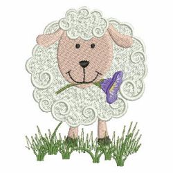 Cute Lamb 06 machine embroidery designs
