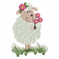 Cute Lamb 07 machine embroidery designs