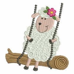 Cute Lamb 08 machine embroidery designs