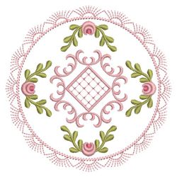 Heirloom Rose Quilt 3(Lg) machine embroidery designs
