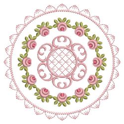 Heirloom Rose Quilt 3 02(Sm) machine embroidery designs