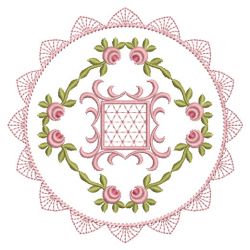 Heirloom Rose Quilt 3 08(Lg) machine embroidery designs