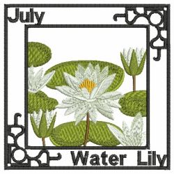 Flowers Of The Month 07 machine embroidery designs