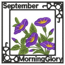Flowers Of The Month 09 machine embroidery designs