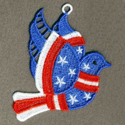 FSL Patriotic Doves 01 machine embroidery designs