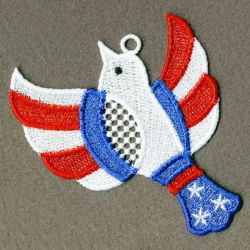 FSL Patriotic Doves 05 machine embroidery designs