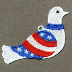 FSL Patriotic Doves 07 machine embroidery designs