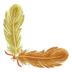 Fancy Feathers 4 09 machine embroidery designs