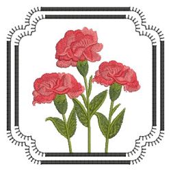 Flowers Of The Month 2 machine embroidery designs